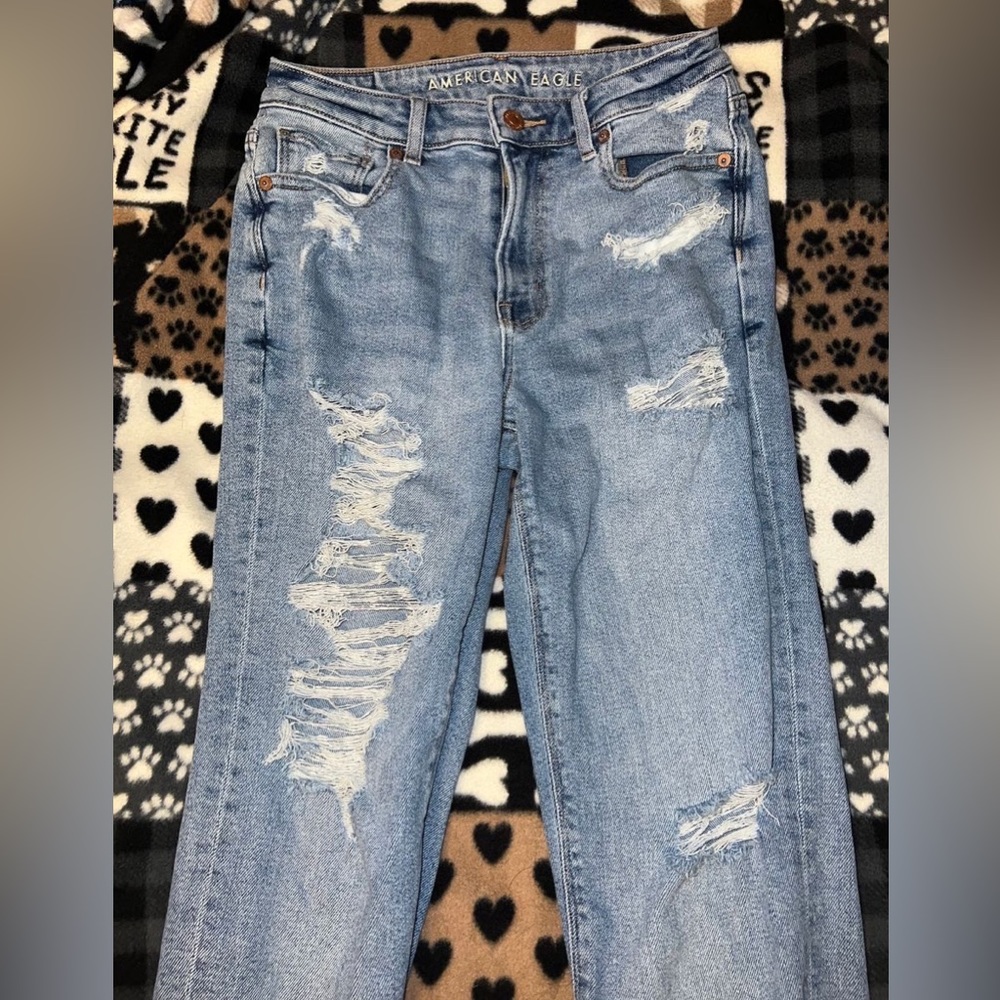 AE mom jeans